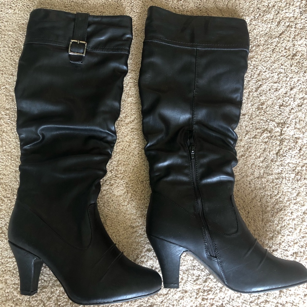 Black boots